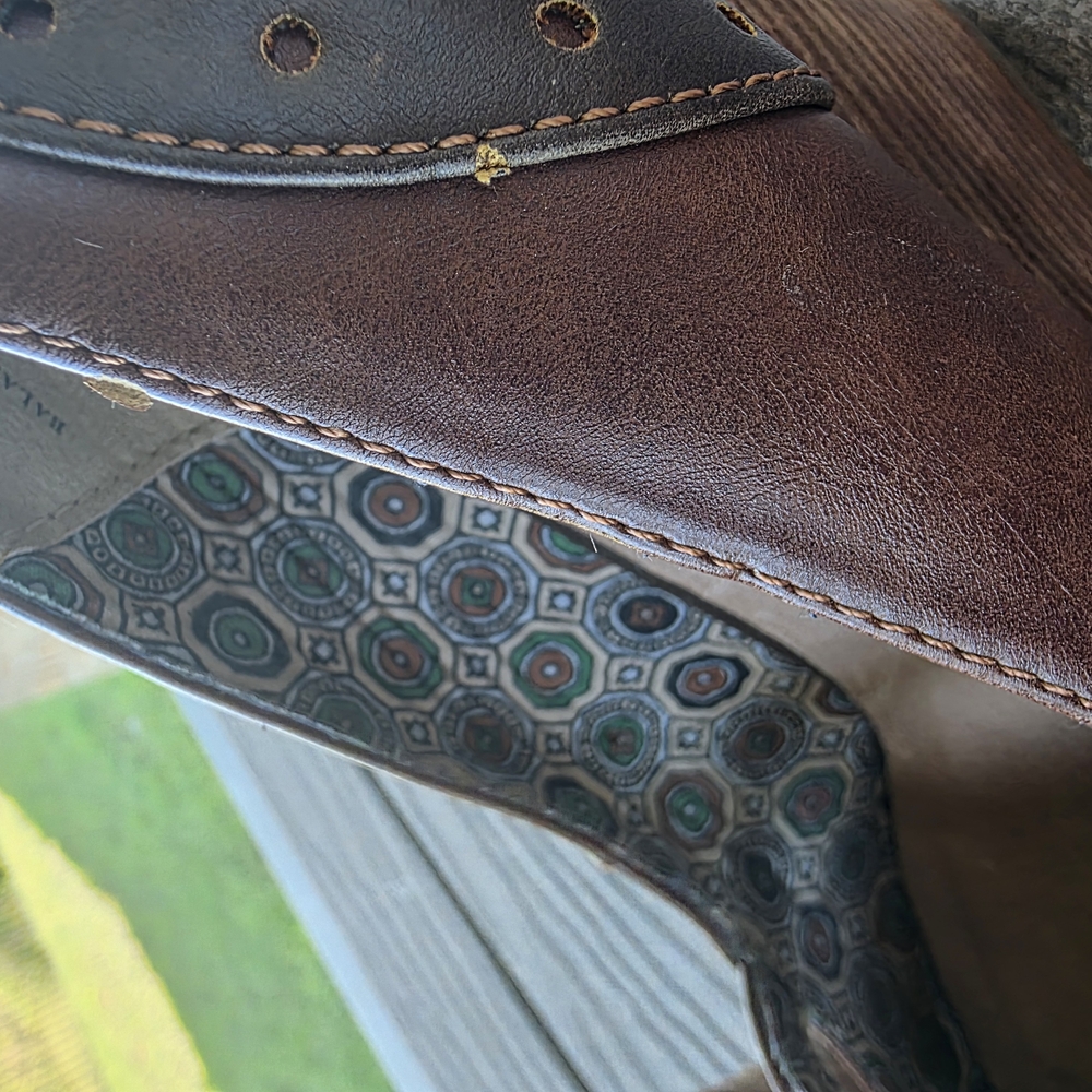 Elegant Brown Wedge Shoes - Picture 3 of 6